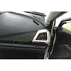 Interior Side Air Vent Outlet Cover Trim for 2018- Subaru XV Matte ABS 2PCS