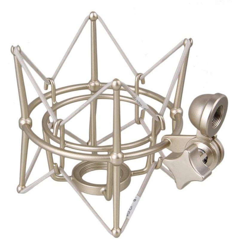 Металлическая противоударная подставка для микрофона, подвеска-паук, противоударный держатель для микрофона, зажим, кронштейн