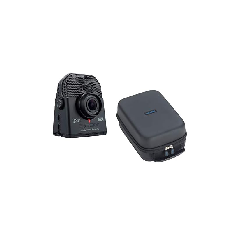 ZOOM Zoom - 4K Compatible Handy Video Recorder Q2n-4K + General Purpose Soft Shell Case SCU-20 Set
