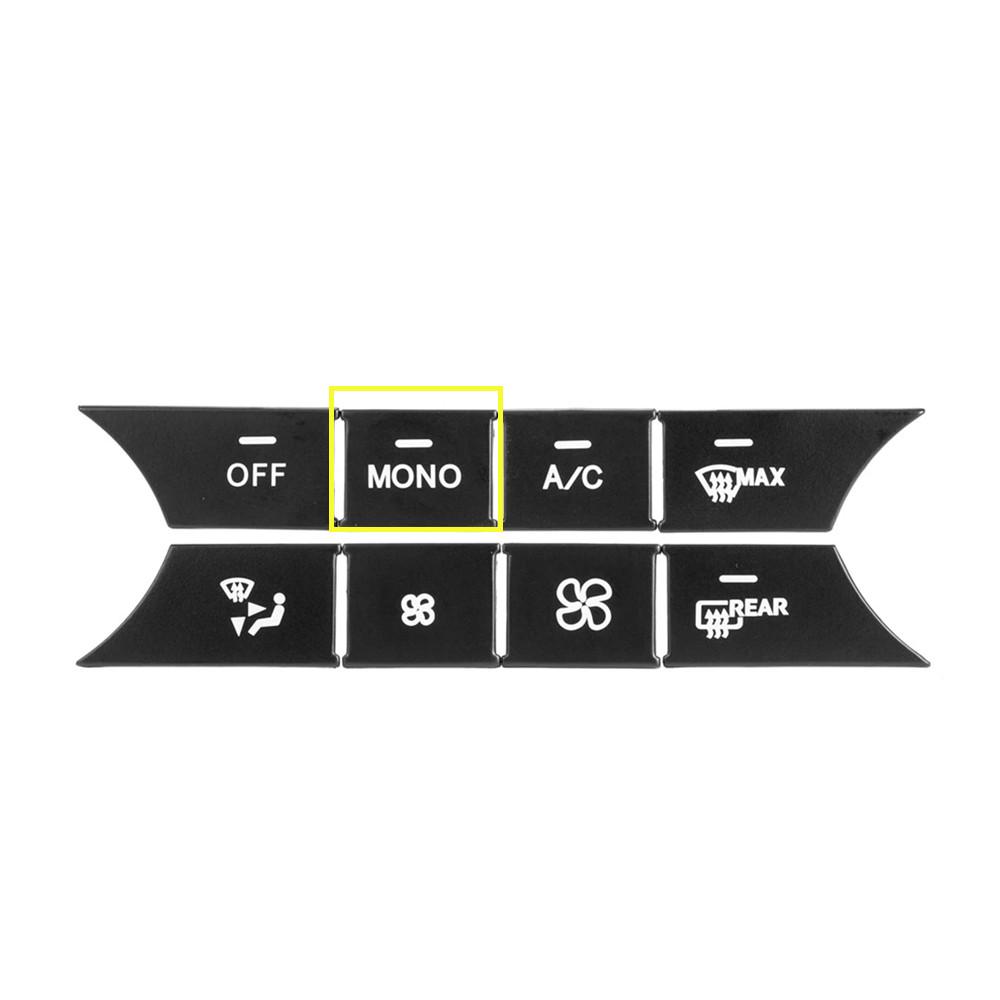 Автомобильная консоль AC Media кнопки регулировки громкости блестки крышка отделка наклейка для Mercedes Benz C CLS GLK Class W204 X204 авто