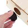 SEWACC Неокрашенный Деревянный Набор для Сборки Копилки DIY Ремесло Ручной Работы Набор для Детей Милая Деревянная Копилка День Рождения Детская Комната Натуральный DIY Рождество 5,