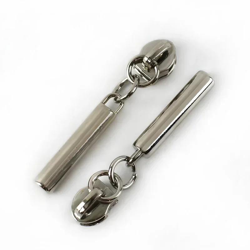 Meetee 5/10/20 шт. 5# Бегунок для молнии для нейлоновых молний Пластиковые спиральные молнии Головки бегунка Ремонтные наборы DIY Швейные аксессуары для одежды