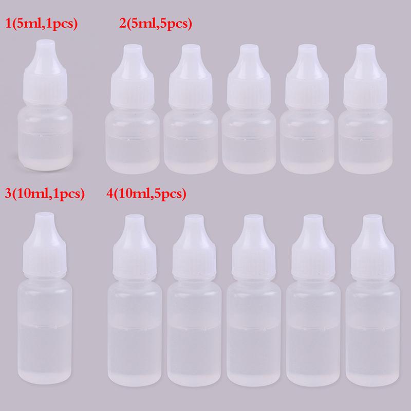 1Pc/5Pcs 5/10Ml Transparent Silicone Oil Lubricant Cube Oil For Rubik'S Cube