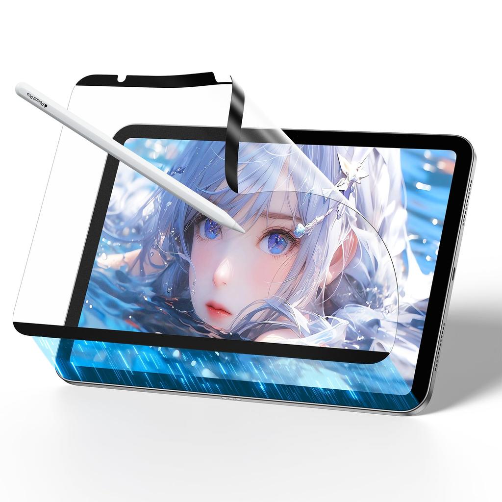 NIMASO Screen Detachable for iPad 11th Generation 2025 iPad 10th Generation Drawing Compatible with Tempered Glass Screen DTB25F1618 Paper-Like