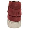 UGG Кожаный Замш Cali Высокие Скейтбордические Кроссовки Мужские Темно-Красные 1020137-PNR