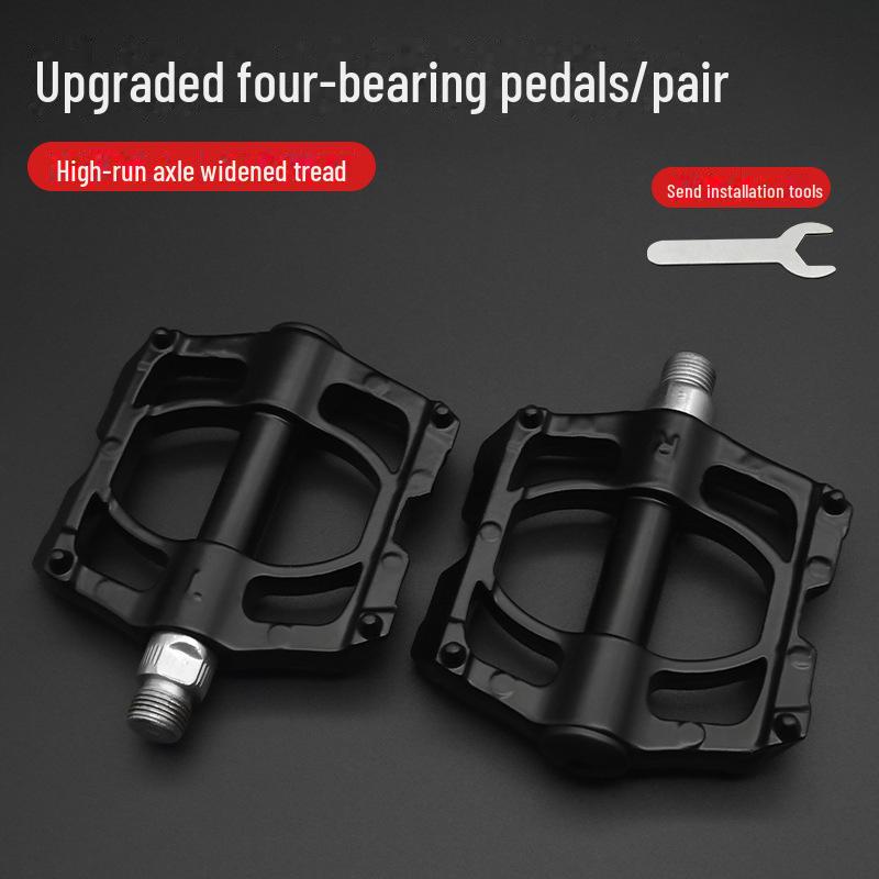 Electric Bicycle Aluminum Alloy Quick-Release Pedals for Mountain and Road Bikes, Universal for Children