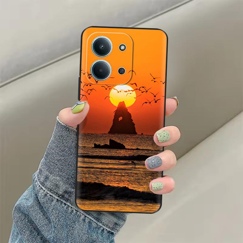 Для Redmi 15C 4G Чехол Цветной Расписной Чехол Мягкие Чехлы Для Телефона Для Xiaomi Redmi 15C 4G Европа Задняя Крышка Защитный Чехол Fundas