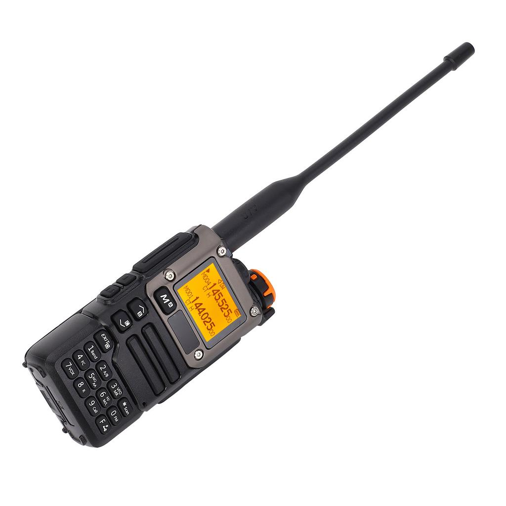 2-стороннее радио UHF VHF AM FM 200 каналов 4 Вт 1600 мАч аккумулятор портативное радио для кемпинга на открытом воздухе походов