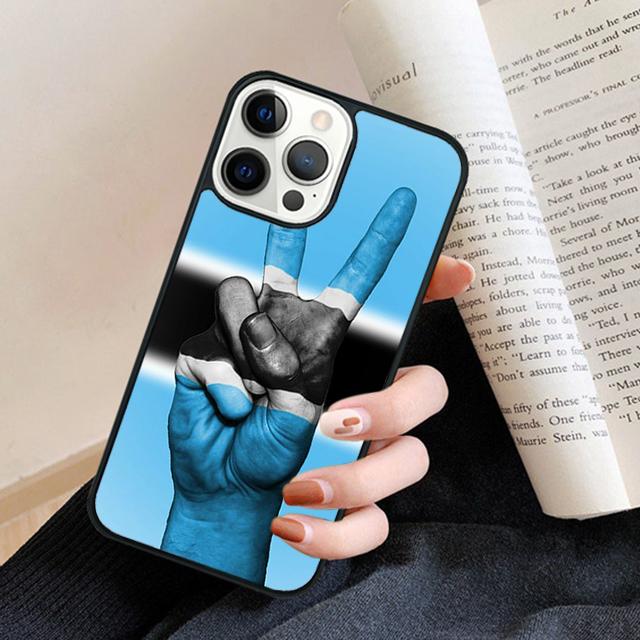 Botswana Flag Phone Case Cover For iPhone 17 Air 16 15 14 plus 11 12 13 pro max coque Shell Fundas