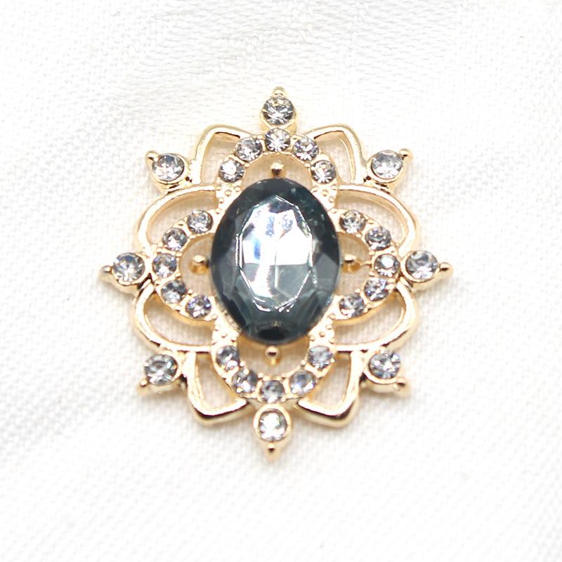 27*31 мм овальная водный алмаз сплав цветок пластина ювелирные изделия аксессуары сделай сам свадебное платье бант головной убор ювелирные изделия аксессуары