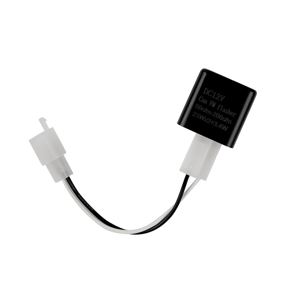 Реле указателей поворота, с разъемом, защита от перегрузки, 2-контактный жгут для переоборудования под светодиоды, IC-поворотники