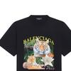 Balenciaga Regular Sleeve T Shirt Women's Black 670943TLVH20100