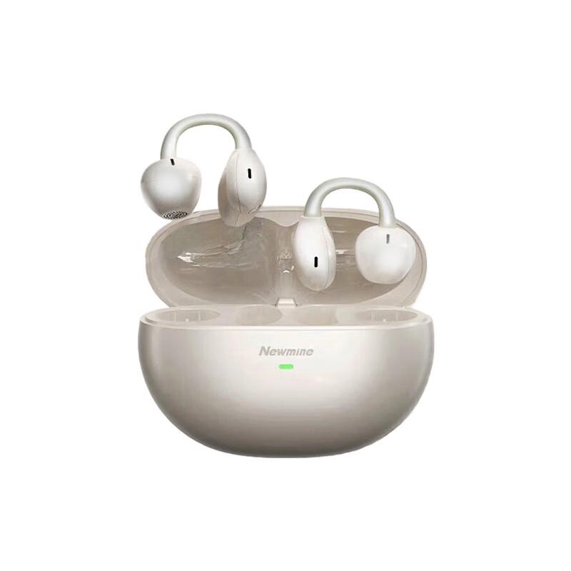 Беспроводная Bluetooth-гарнитура Newmine S6 AI Smart с клипсой для уха
