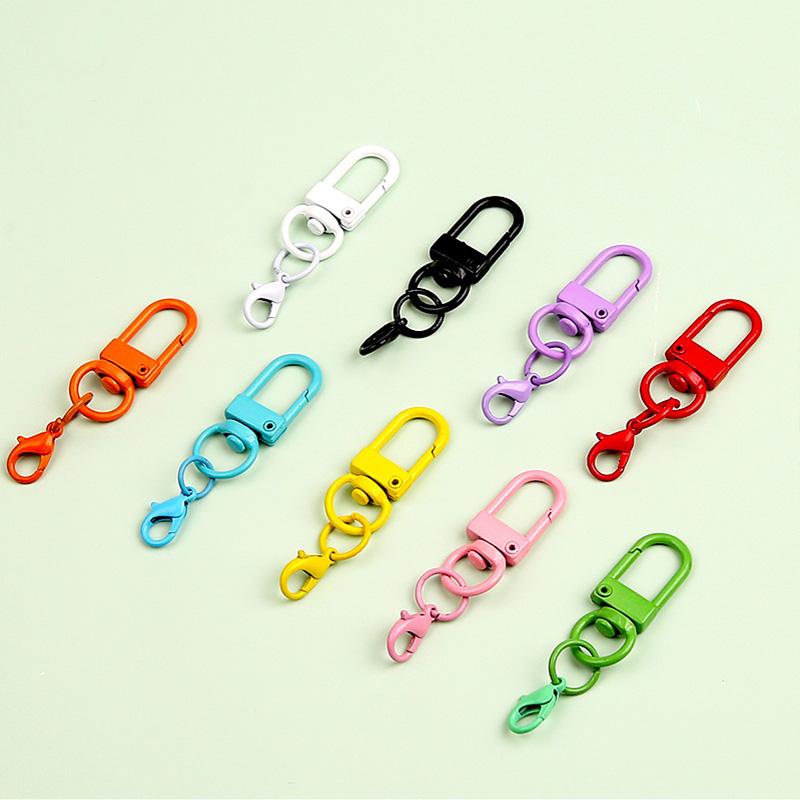 1 шт. сплав симпатичные аксессуары для ожерелья своими руками пряжка для собак красочные украшения изготовление брелок с застежкой-лобстером