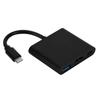 3 In 1 Type-C Hub USB C To HDMI-Compatible Splitter 4K HDMI USB 3.0 PD Fast Charging Adapter Type C Docking Station for PC Laptop