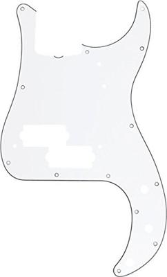 Pickguard USA Genuine Parts Fender Pickguard Standard Precision Bass 13 винтов Белый 3-слойный Fender USA совместимый Precision Bass 991361000