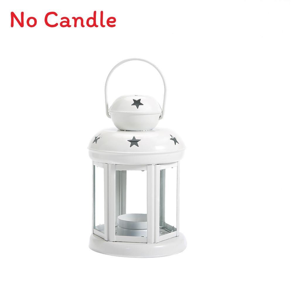 Hollow Star Iron Candle Stand For Party Decorations And Romantic Home Accents