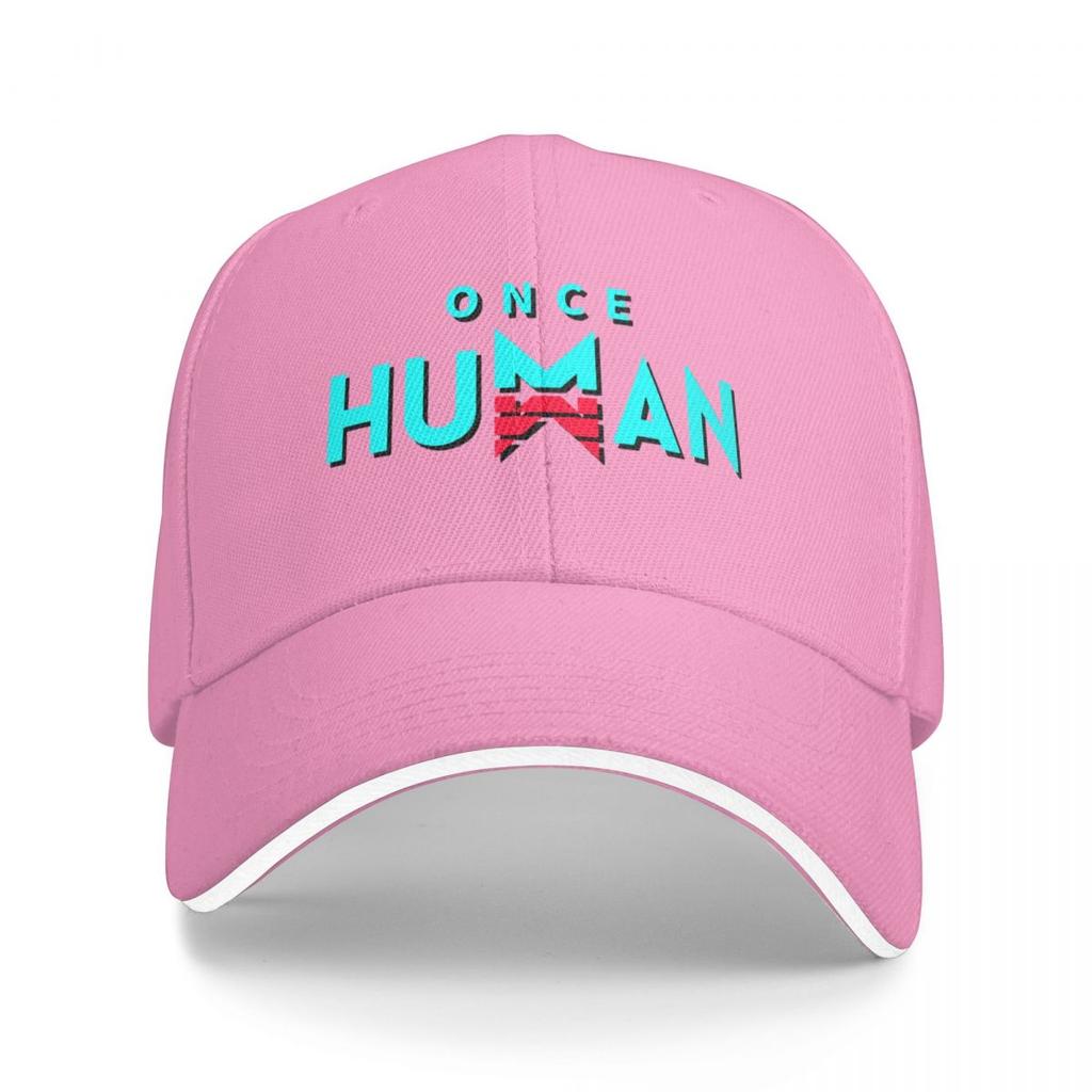 Логотип Once Human + Бейсболка Новая В Шляпе Рыболовная кепка Элегантные женские шляпы Мужские