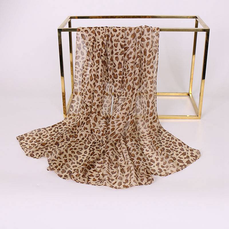 Chiffon Scarf Printing Thin Popular Scarf Sunscreen Women's Small Dots