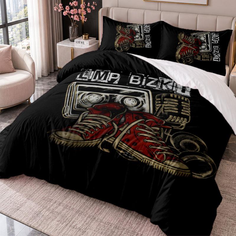 Limp Bizkit 3Pcs Bedding Set Duvet Cover With Two Pillowcases For Bedroom Home Decoration