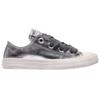Converse Кеды All Star с большими люверсами, удобные, классические, низкие, холщовые, унисекс, серебристые A22993C