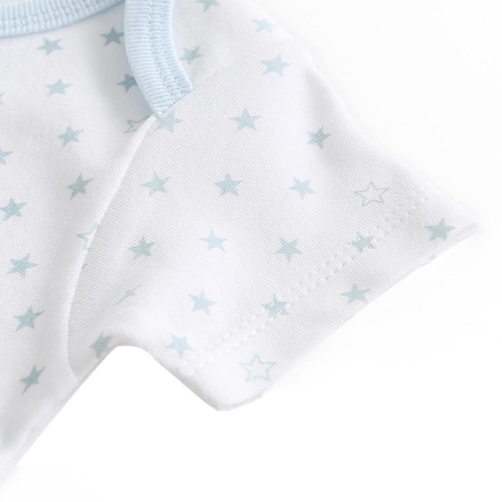 Комплект одежды для новорожденных, короткие рукава, штаны для мальчика, боди для девочки, комплект для новорожденного, девять месяцев [MAMIMAKA], шт.-5210, 0-3