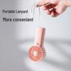 Портативный мини-ручной вентилятор с ремешком для общежитий и улицы
