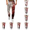 Men's Halloween Print Trousers Men's Casual Sports Trousers With Drawstring