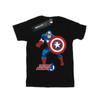Captain America Womens/Ladies The First Avenger Boyfriend T-Shirt