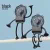 Octopus Suction Cup USB Mini Fan: Quiet, Portable, Universal for Desktop and Kitchen.