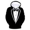 New Men's Suit Dress Sweatshirt 3D Digital Printing Spring and Autumn New Pullover Casual Sweatshirt