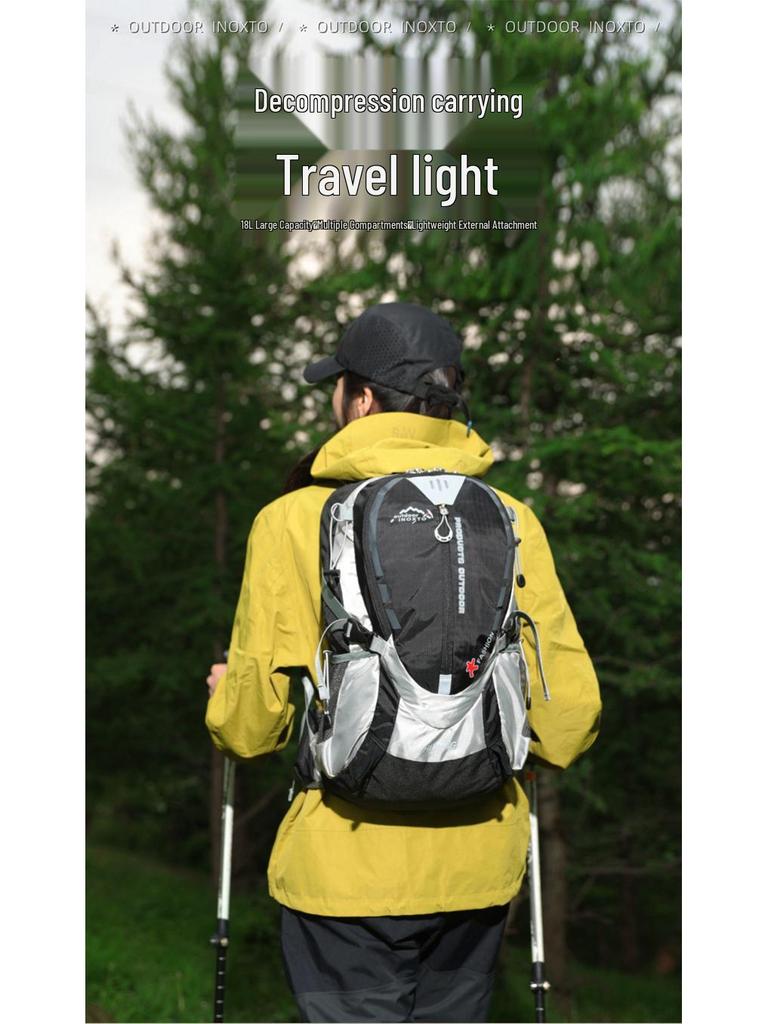 Eagle Map Mountaineering Lightweight Hiking Backpack - Outdoor Travel & Climbing Bag