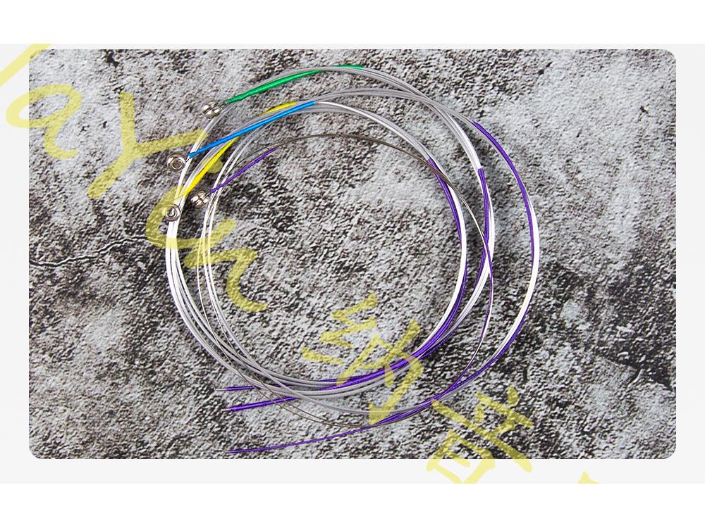 LOIES Violin Strings, Aluminum-Magnesium Alloy, Sizes 1/2, 3/4, 4/4, 4-String Set