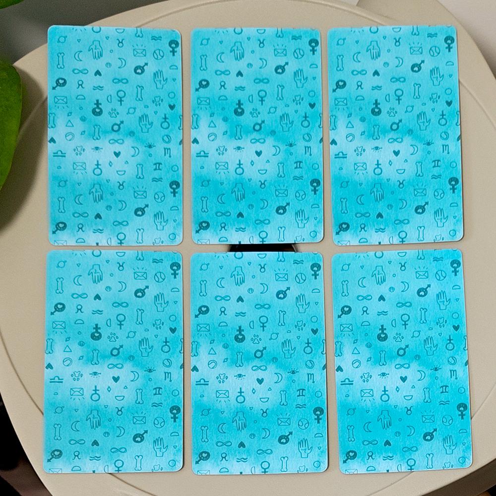 Dog Tarot Deck 78 Cards 10.3*6cm Based on Rider Waite System Cute Canine Watercolor Illustrations - Unique Dog Lover Gift