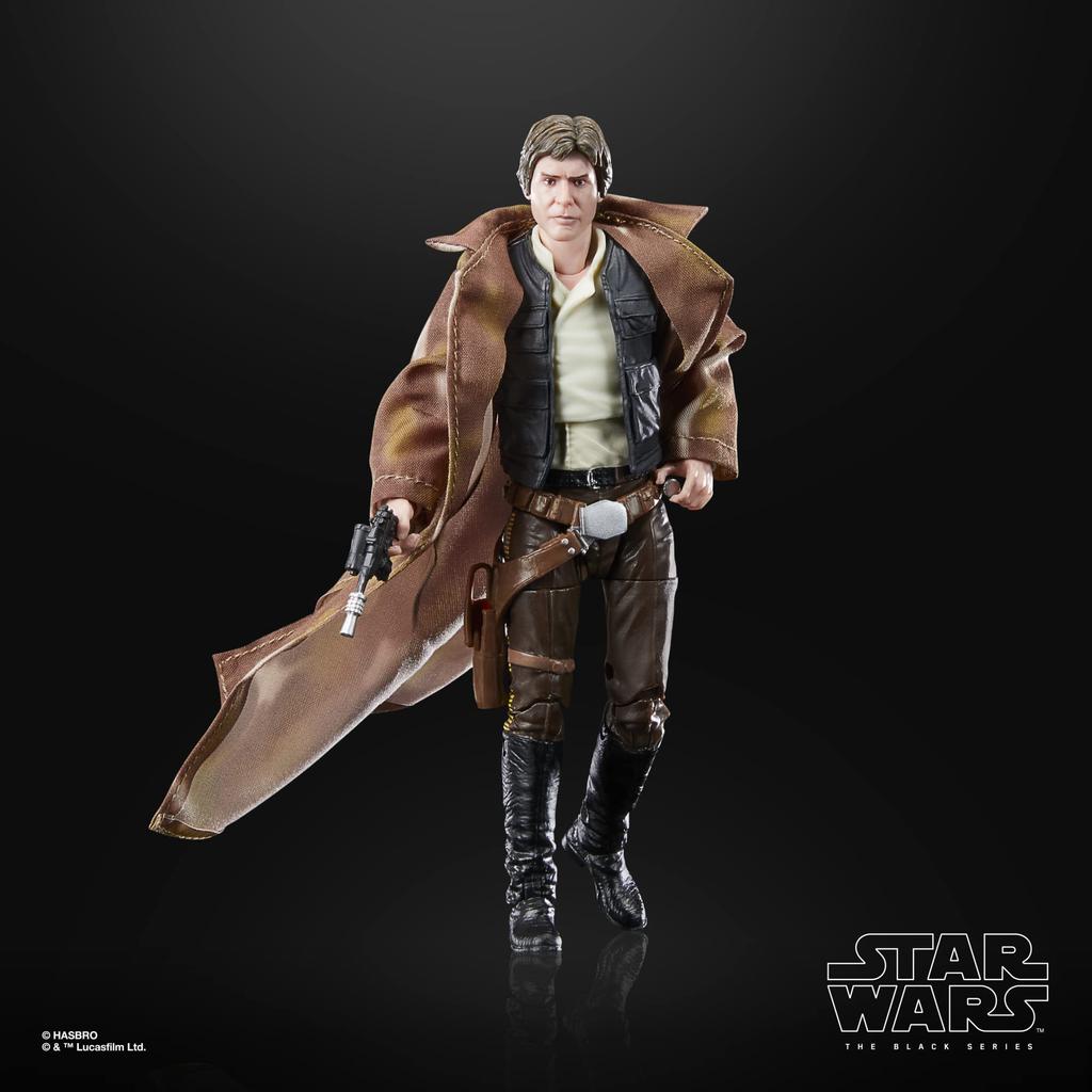 Hasbro Star Wars STAR WARS Black Series Хан Звездные войны Эпизод джедаев 40-я годовщина Размер 6 дюймов Действие Возраст от 4 лет и старше F7072 Оригинальный продукт