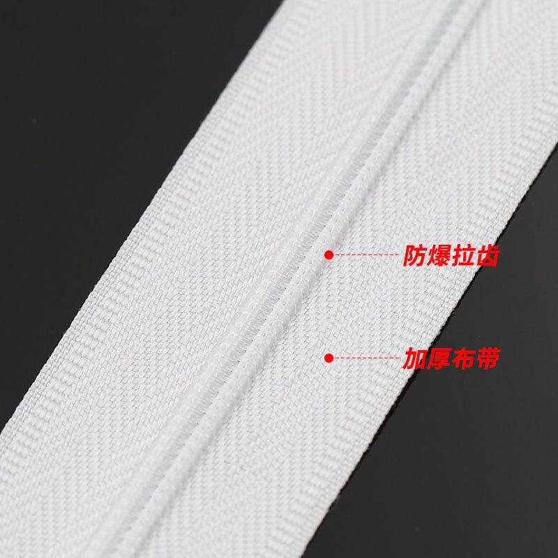 Пододеяльник, Пододеяльник, Длинная молния, Специально для молний Аксессуары для бытовых простыней, Двусторонний, Белый Нет. 3 Застежка-молния с закрытым хвостом.