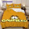 Garfield'S Adventures Whiskerwonderful Journey Bedding 1 Duvet Cover 2 Pillowcase Without Core Soft And Comfortable Bedding Set