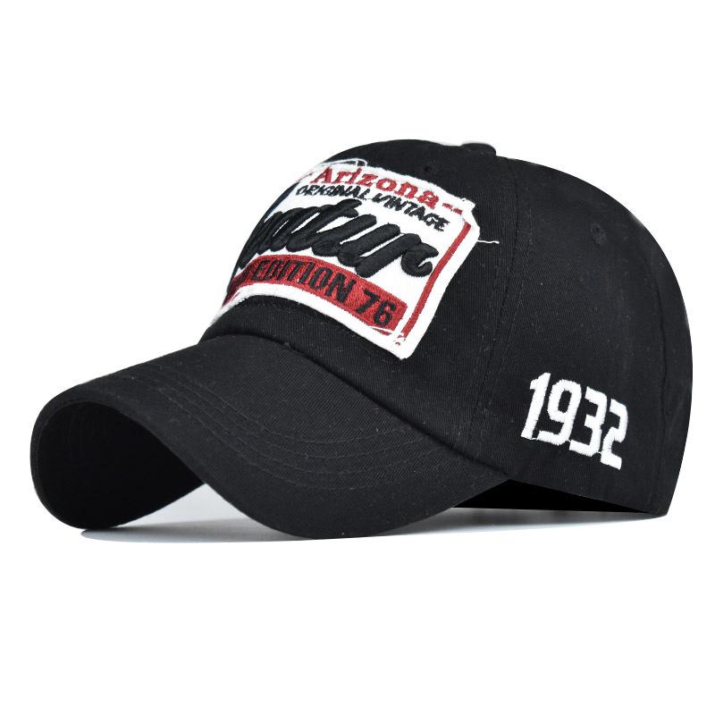 Классическая хлопковая бейсболка с объемной вышивкой в виде буквы characterure1932 высококачественная выстиранная кепка