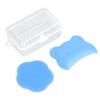 2PCS Baby Scalp Brush Set Soft Sensory Silicone Bath Brush Comfortable Newborns Scalp Bath Tool
