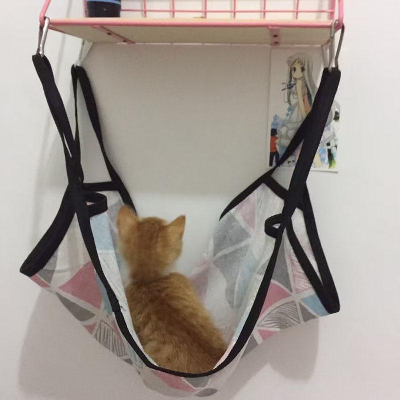 Swing-Hanging Pet Cat Hammock, Hanging Bed, Cage-Specific Cat Hammock