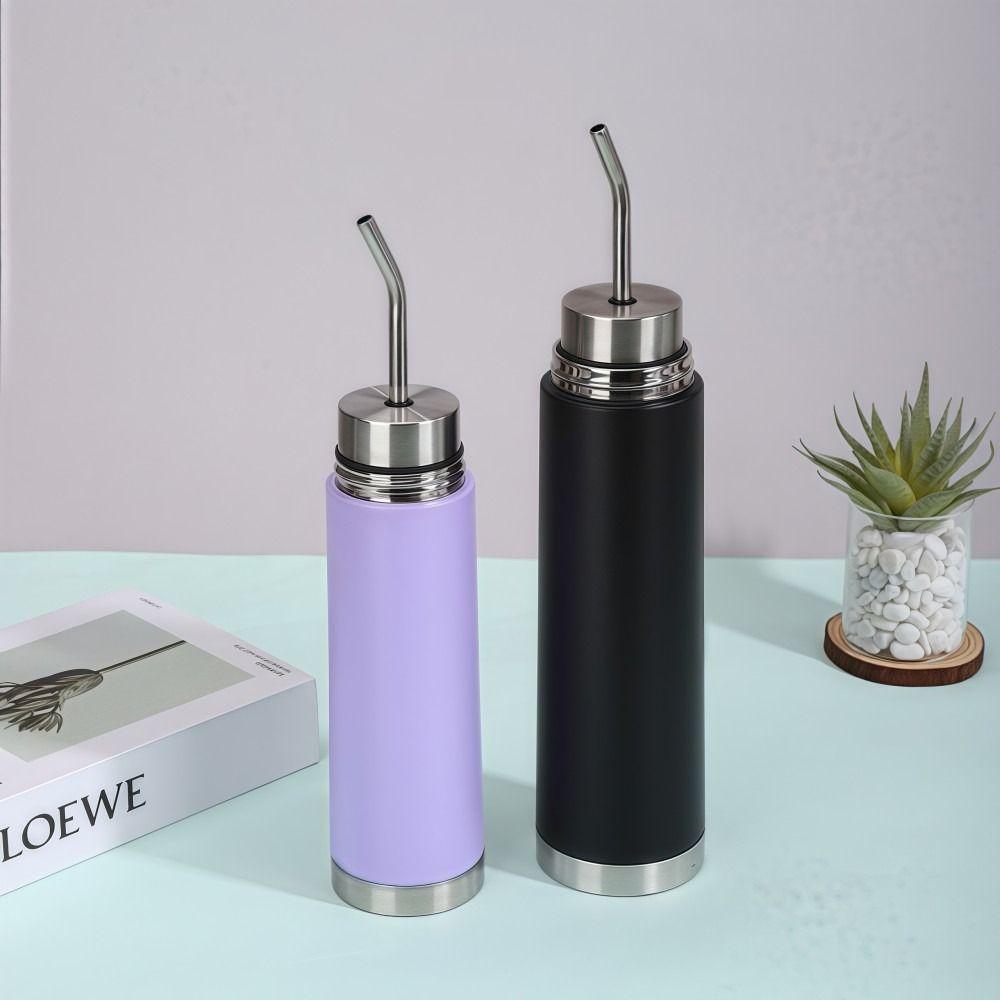 Термокружка 2-в-1 из нержавеющей стали, вакуумная кружка, НОВАЯ бутылка для мате, Унисекс