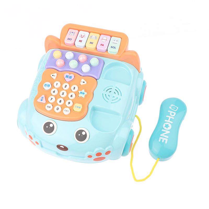 1 набор творческих забавных игрушек для моделирования стационарных телефонов, детских пазлов, музыкальных историй, игрушек для телефонов и машин, игрушек для детей раннего обучения, игрушек для телефонов и машин