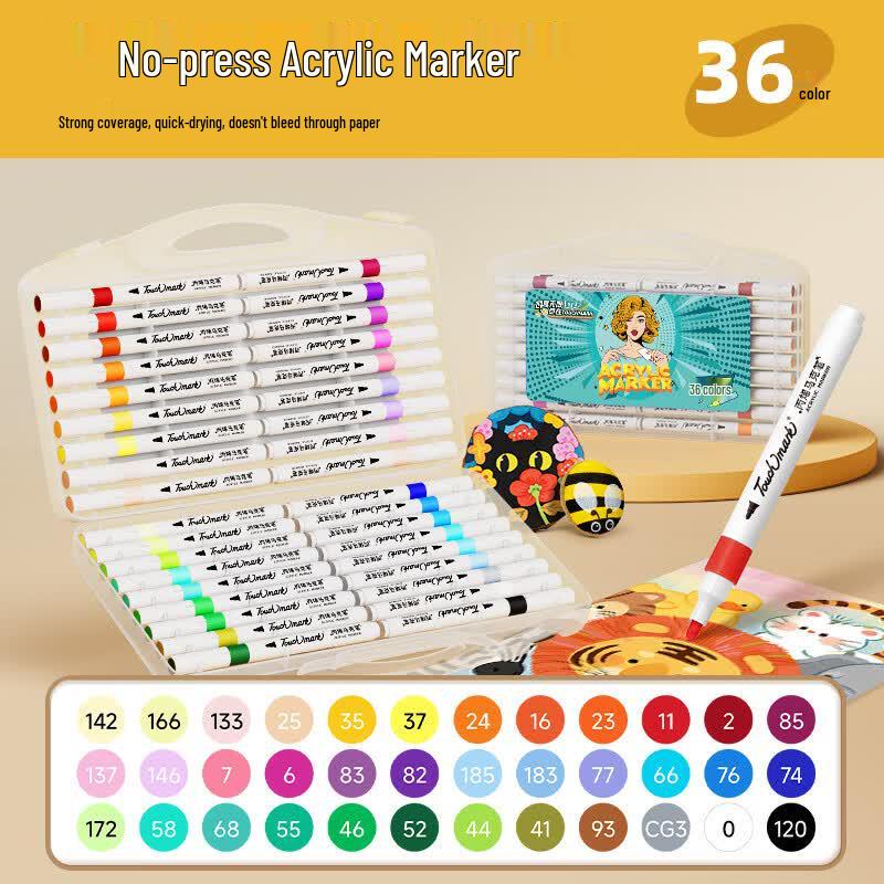 Touch mark Washable Acrylic Marker Pens