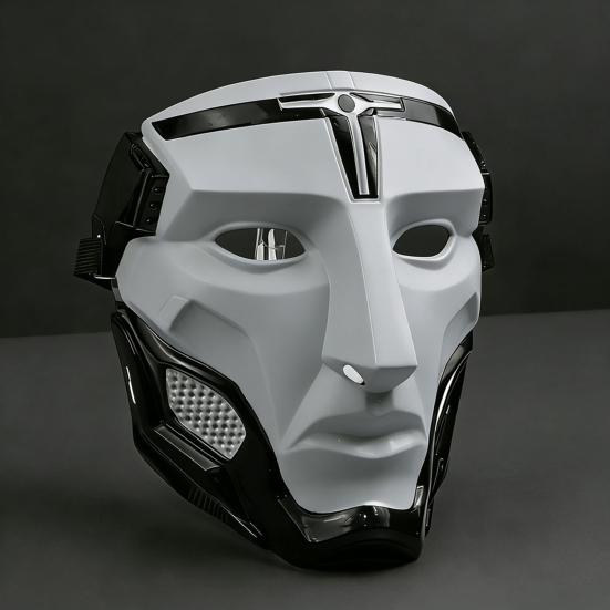 Маска Заключенного Отряда Пластиковая Маска для Косплея на Вечеринку Хэллоуина Реквизит для Ролевых Игр для Взрослых Детей Забавный Аксессуар к Костюму