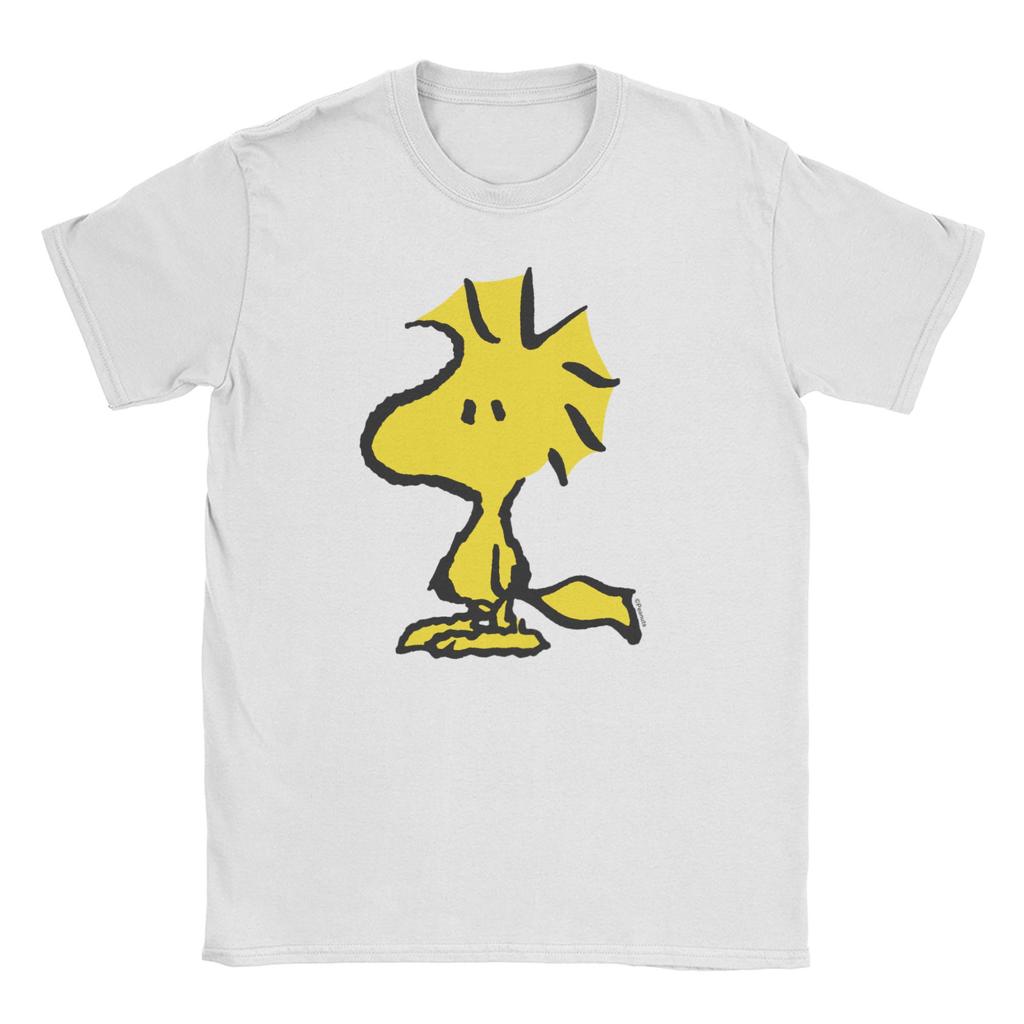 Peanuts Snoopy's Friend Woodstock Tee Shirt for Men Women Fashion T Shirts Cotton Clothes