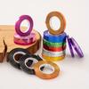 1 набор 20 шт. лазерных лент – 10 цветов, 20 рулонов праздничный набор лент для украшения вечеринки, завязывания воздушных шаров, рукоделия и упаковки подарков