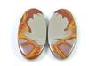 24Cts. Natural Noreena Jasper (13mm X 25mm Each) Oval Cabochon Match Pair SK-2718