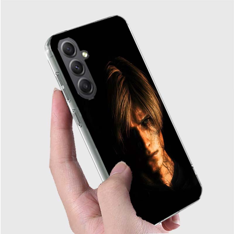 Леон Кеннеди Resident Evil 4 Телефон Для Samsung A15 A25 A35 A55 A71 A51 Galaxy S9 S8 S10E A41 A31 A11 M12 M32 M30S M51 M52 J8 J6