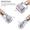 6mm/20mm/40mm Tire Stitching Tube Repair Tool Tire Repair Roller with Wooden Handle for Fixing Flat Shoes Hand Tool Kit