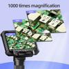 Цифровой микроскоп MK5 4,3 дюйма 1000X Микроскоп для монет 1080P HD Видеомикроскоп для взрослых Просмотр на ПК Микроскоп для пайки Лупа